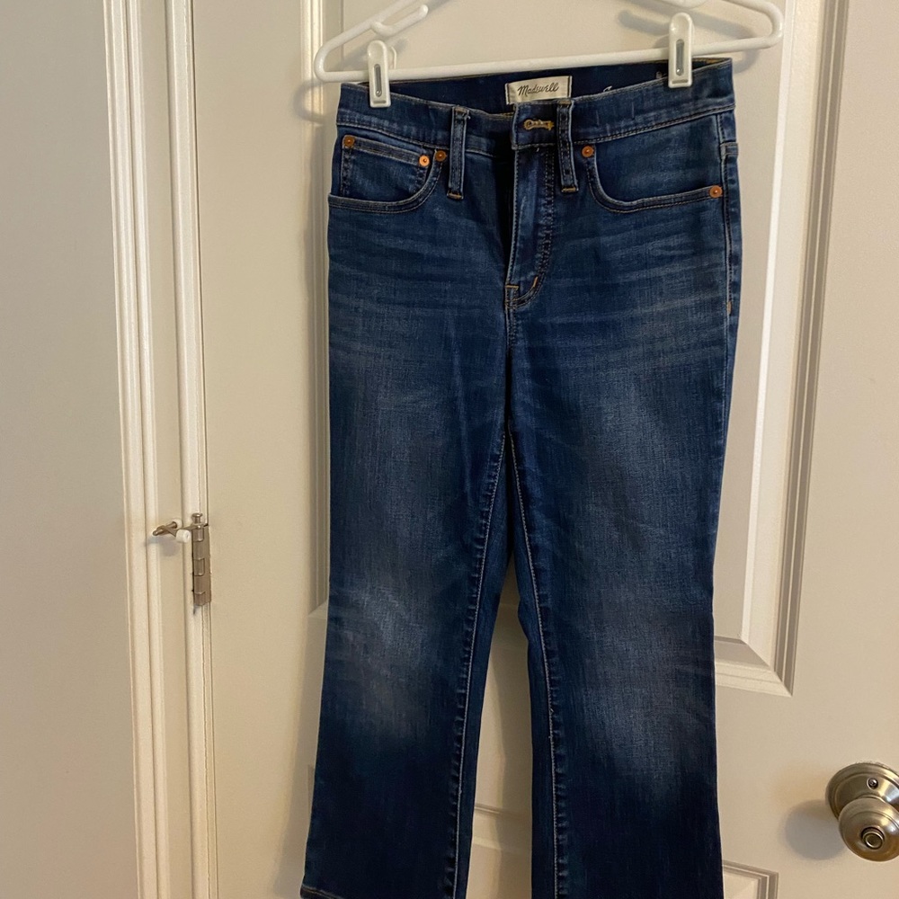 Madewell Cali Demo Boot Crop Jean